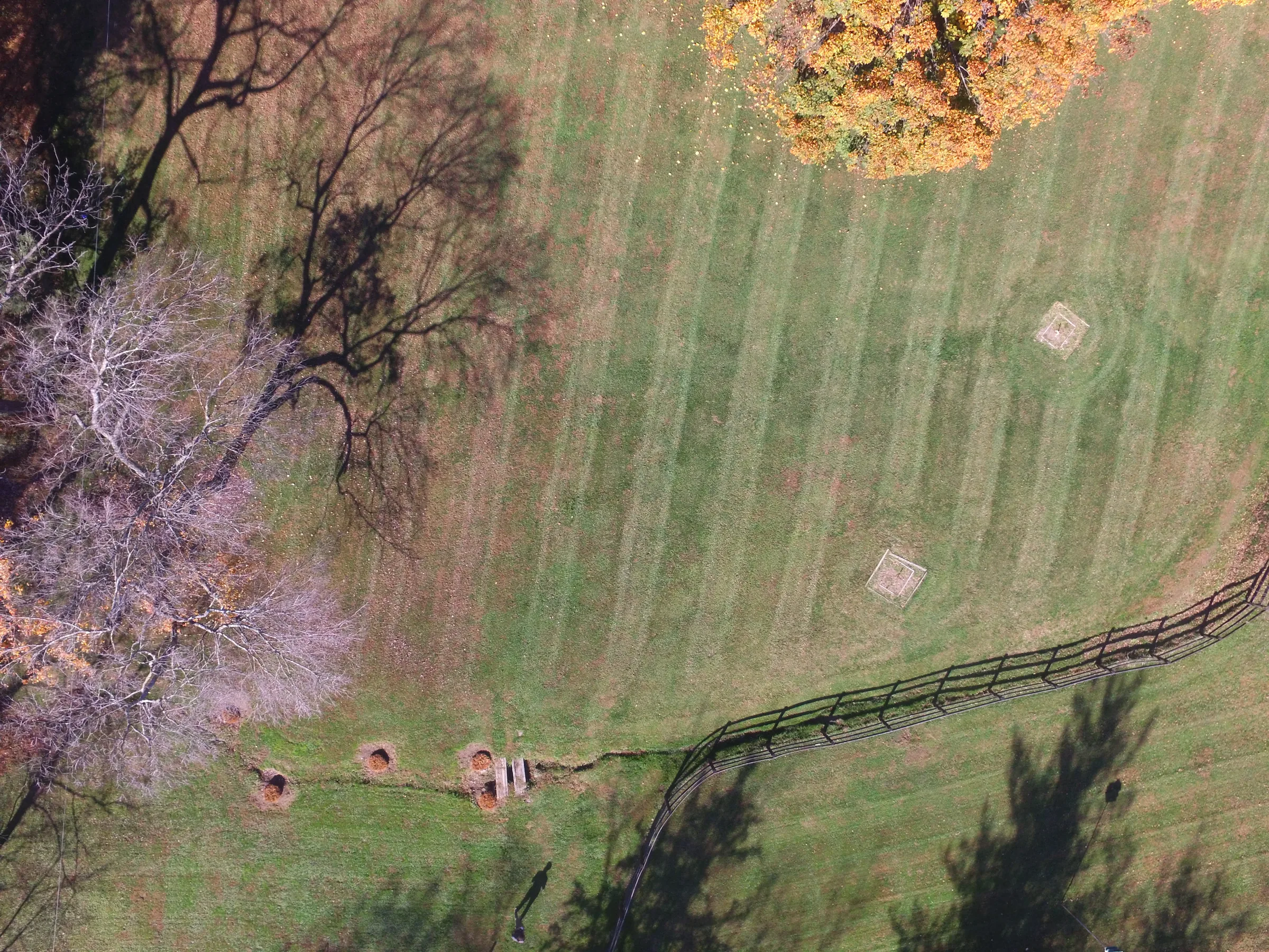 Estate aerial view